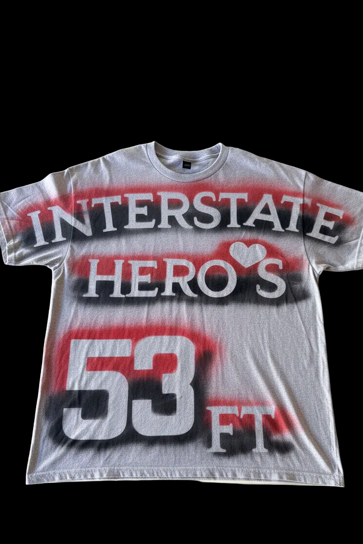 53” FOOTA LARGE LETTER TRUCKER T